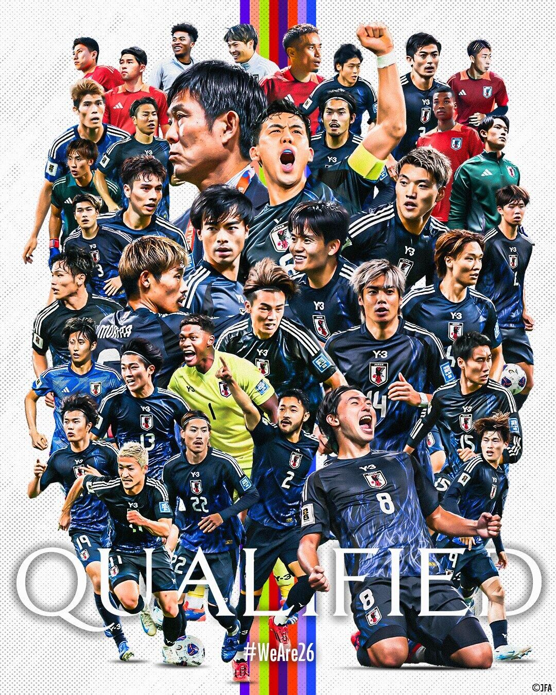 斷層領(lǐng)先！日本7輪6勝1平提前晉級世界杯，全球除東道主外首隊！